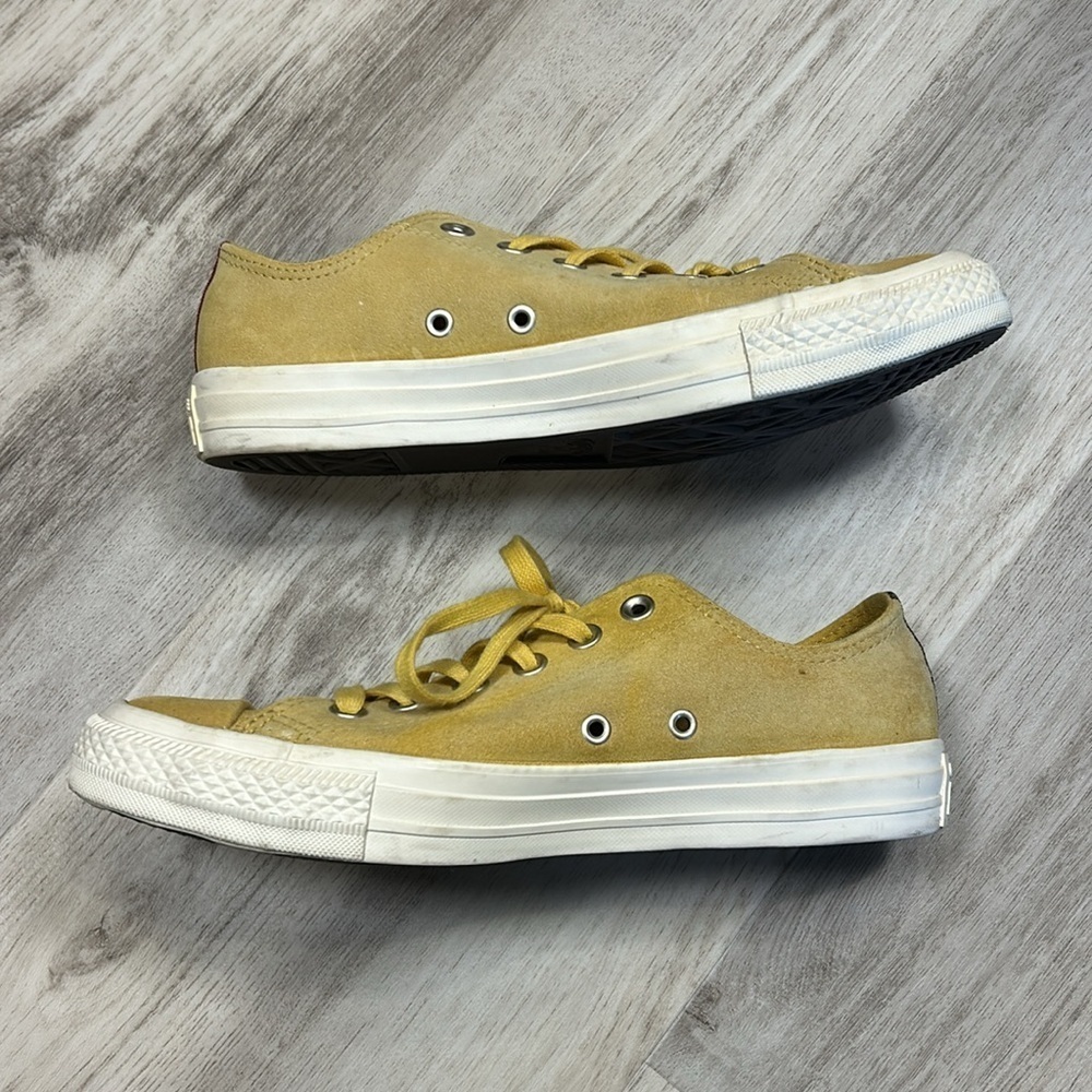 Converse All Star Chuck Taylor Low Suede Leather Desert Marigold | Rare Colorway - Picture 10 of 12